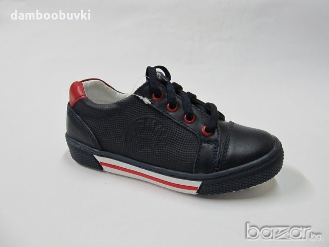 Детски спортни обувки PONKI естествена кожа синьо 26/30, снимка 1 - Детски маратонки - 20675374