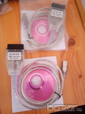 Bmw Inpa Ediabas K + Dcan Кабел Автодиагностика, снимка 3 - Аксесоари и консумативи - 7305922