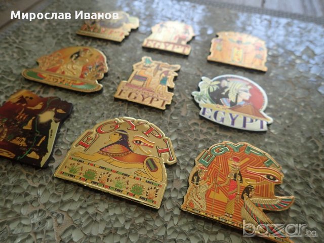метални магнити за хладилник от Луксор, Египет, снимка 5 - Колекции - 21211142