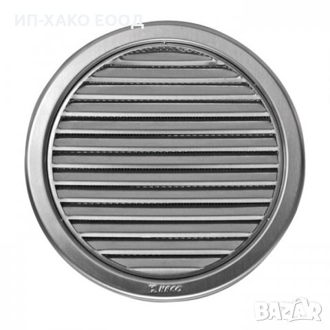 ВЕНТИЛАЦИОННА РЕШЕТКА С МРЕЖА - КРЪГЛА, снимка 9 - Строителни материали - 22199385