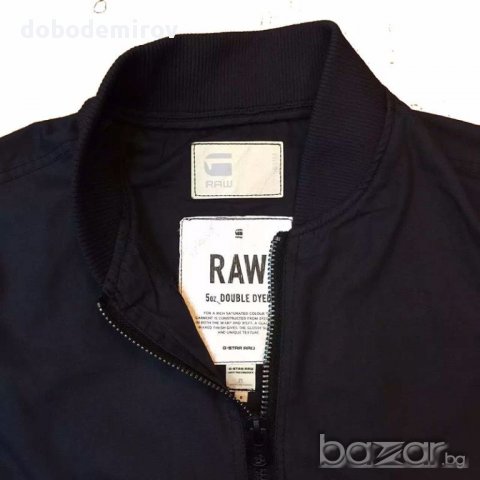 Ново яке G Star A Crotch Indigo Bomber Jacket, оригинал. , снимка 4 - Якета - 14669045