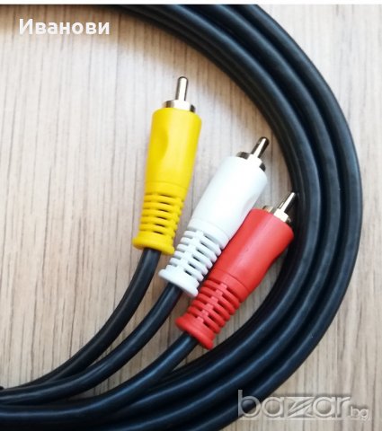 Scart - чинчове кабел, 1.5 метра, снимка 2 - Стойки, 3D очила, аксесоари - 20525298