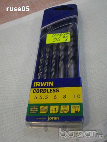 Свредла "IRWIN" комплект за бетон датски нов, снимка 4 - Други инструменти - 10522944