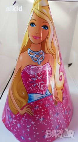 Кукла Барби картонена Голяма парти шапки шапка рожден ден, снимка 2 - Други - 25646112