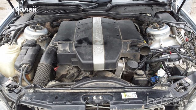 САМО НА ЧАСТИ Mercedes-Benz S 320 СИВ МАТ, снимка 8 - Автомобили и джипове - 18456634