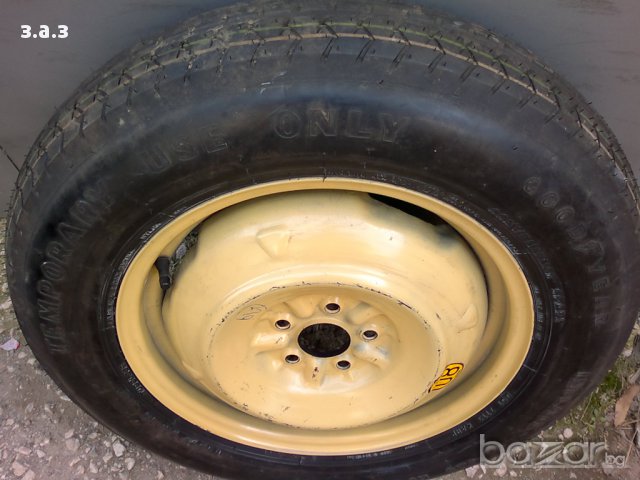 Резервна гума патерица за subaru outback, forester 16, 17 и 18 цола 5x100, снимка 5 - Гуми и джанти - 13534247