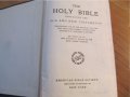 †Старинна американска библия American Bible - 1094 ст. стария и новия завет , снимка 2