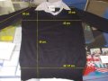 Черен пуловер с яка на риза Benotti S, M р-р, снимка 4