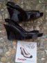 Черни силиконови обувки на платформа италиански  Kartell, снимка 10