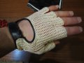 ► мъжки ръкавици, спортни ръкавици от кожа и текстил, моторджийски, рокерски , снимка 2