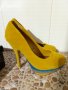 Обувки с висок ток TENDENZ, снимка 2