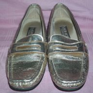 Сребърни ортопедични обувки / мокасини ”Lalikaer” shoes / малък номер , снимка 2 - Дамски ежедневни обувки - 14906902
