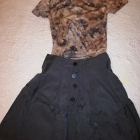 Дамска пола с подарък блузка, снимка 1 - Поли - 23868414