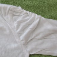 Фина бяла трикотажна блуза за момиче размер 140, нова, снимка 4 - Детски Блузи и туники - 17491710