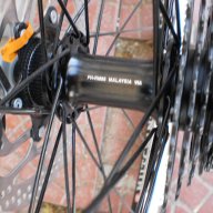 Продавам колела внос от Германия  спортен МТВ велосипед RANGE 26 цола диск заключващ се амортисьор, снимка 6 - Части за велосипеди - 17885398