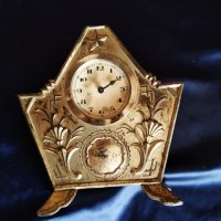 стар настолен часовник арт деко, снимка 2 - Антикварни и старинни предмети - 26171817