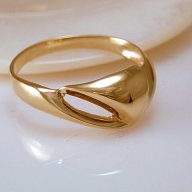 златен пръстен без камъни -елегант- 2.40 грама/ размер 63, снимка 3 - Пръстени - 13386776