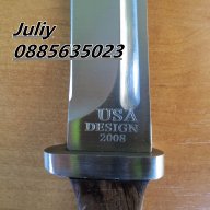 Нож с фиксирано острие  Buck 2008 - 5 мм !, снимка 11 - Ножове - 18410811