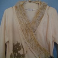 Пухкав топ тип жилетка или блуза "Lipo Lipo"® / голям размер , снимка 2 - Блузи с дълъг ръкав и пуловери - 16645523
