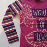 Детска блуза за момиче 100% памук- лилаво и  розово, снимка 3 - Детски Блузи и туники - 9568875