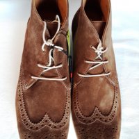 Уникални мъжки кларкове от естествен велур LLOYD №44, снимка 6 - Ежедневни обувки - 24827062