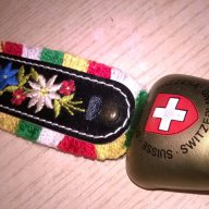 Switzerland-камбанка-13х5см-внос швеицария, снимка 3 - Антикварни и старинни предмети - 18032209