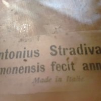 ЦИГУЛКА 4/4 ANTONIUS STRADIVARIUS CREMONENSIS FACIEBAT ANNO 1713 , снимка 16 - Струнни инструменти - 21671941