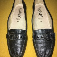  Boissy 36 естествена кожа френски дамски обувки анатомична стелка, снимка 3 - Дамски ежедневни обувки - 23737421