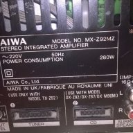 Aiwa-stereo amplifier-280w made in uk-внос швеицария, снимка 12 - Ресийвъри, усилватели, смесителни пултове - 15735735