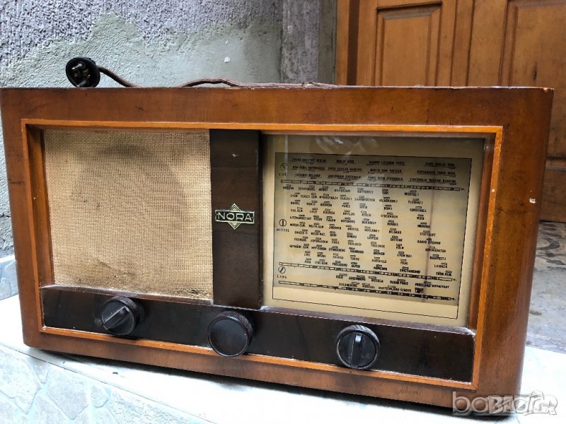 Старинно радио Millitary NORA Berlin FW 69-H от 1940г., снимка 1