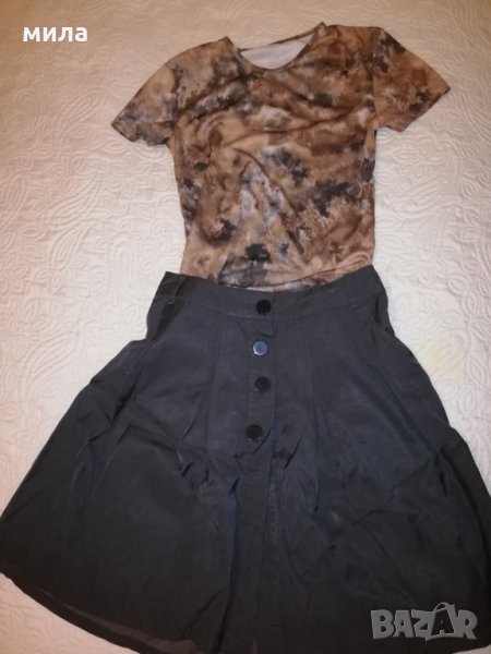 Дамска пола с подарък блузка, снимка 1