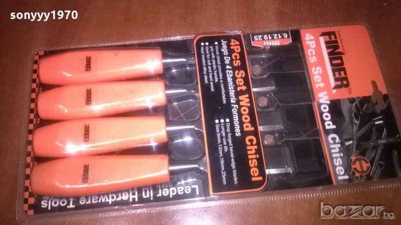 finder-4бр длета от висококачествена стомана-нови, снимка 1