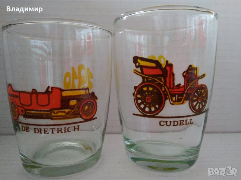 Лот стъклени чаши за колекционери, снимка 1