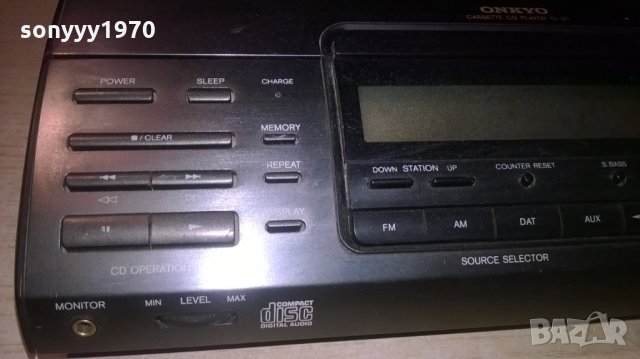 onkyo tu-d1 cd/deck/tuner-made in japan-внос швеицария, снимка 8 - Декове - 24449135
