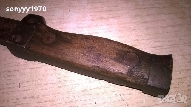 стар френски нож-колекционерски-внос франция-25см, снимка 10 - Колекции - 22333021