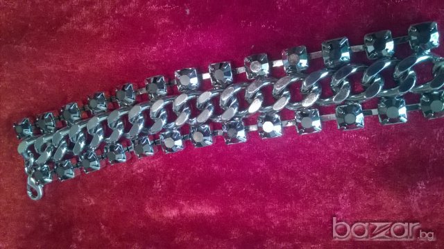 Дебела дамска гривна, снимка 1