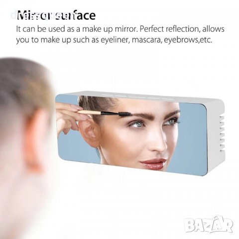 2214 Настолен огледален часовник, снимка 12 - Декорация за дома - 25072884