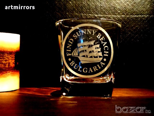 Гравирани чаши за уиски, снимка 5 - Ръчно изработени сувенири - 14516918