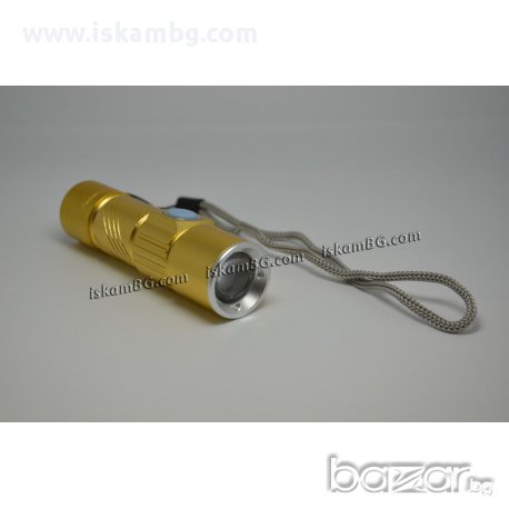 USB акумулаторен LED фенер - код 515, снимка 2 - Други - 13594459