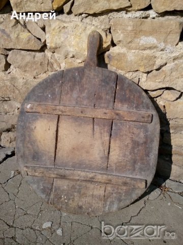 Старинна дъска за размесване на хляб, снимка 2 - Антикварни и старинни предмети - 19775939