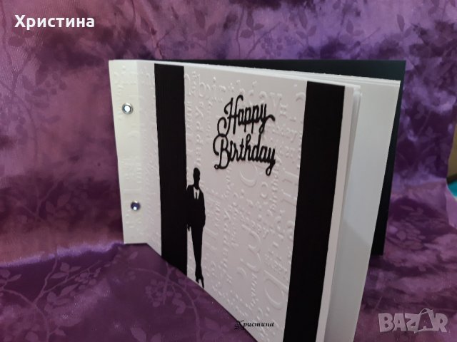 Книга за пожелания, албум за снимки за рожден ден, бал, юбилей, моминско парти, снимка 4 - Други - 21942791