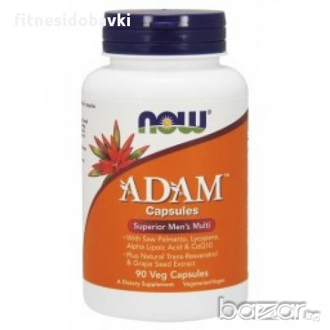 NOW ADAM, 90 Veg Capsules, снимка 1 - Хранителни добавки - 11328991