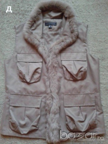 !Елек с естествен косъм, снимка 2 - Жилетки - 14223804