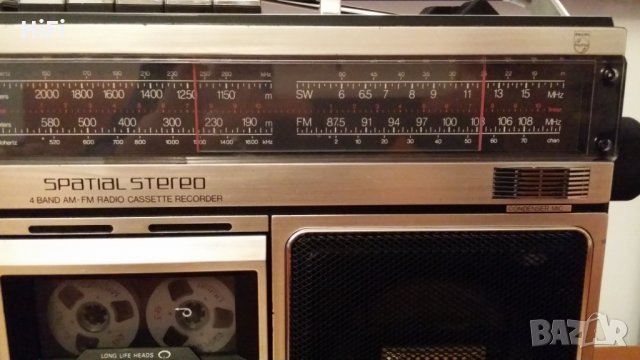 радиокасетофон PHILIPS-79г., снимка 6 - Радиокасетофони, транзистори - 25163269