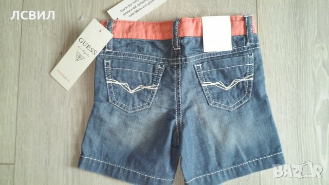 детски къс панталон Guess за момиче, снимка 2 - Панталони и долнища за бебе - 25251860