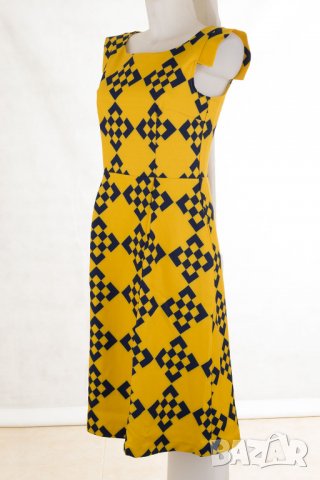 Жълта рокля без ръкави марка Colour Mist - XS, снимка 3 - Рокли - 25700328