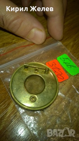 Стара брошка -146 бронз, снимка 3 - Колекции - 23970379