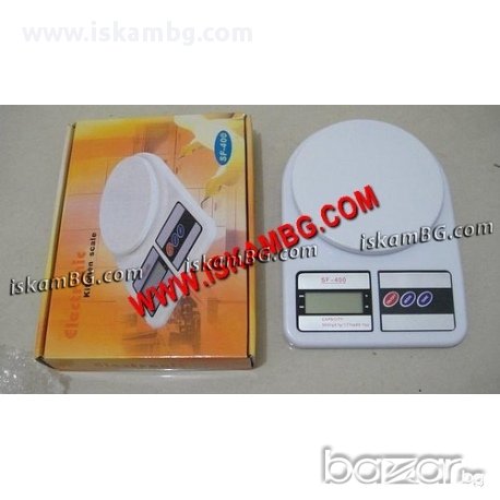 Кухненска везна с електронен дисплей до 5 кг