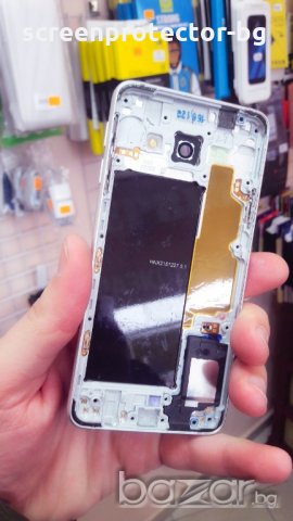 Оригинален заден капак+среда за Samsung A3 2016 бял, снимка 2 - Резервни части за телефони - 20885958