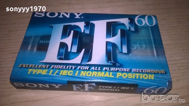 sony ef60-аудио касета-внос швеция, снимка 3 - Аудио касети - 19248102